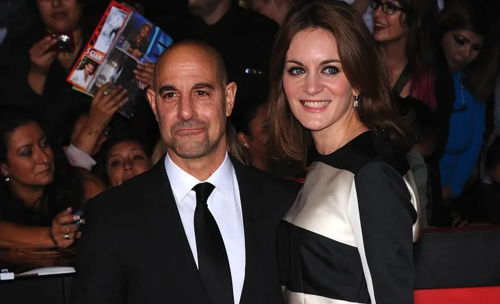 Stanley Tucci i jego żona Felicity Blunt