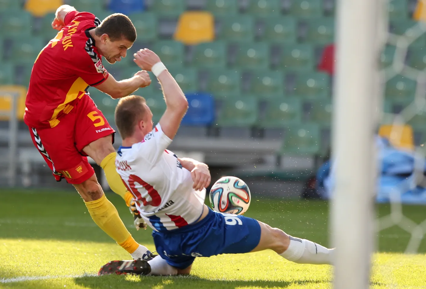T-Mobile Ekstraklasa: Podbeskidzie Bielsko-Biała - Korona Kielce 2:2