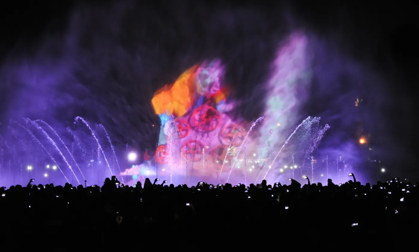 Multimedialny Park Fontann już działa! ZDJĘCIA