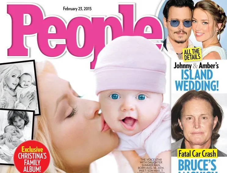 Córka Christiny Aguilery na okładce "People"