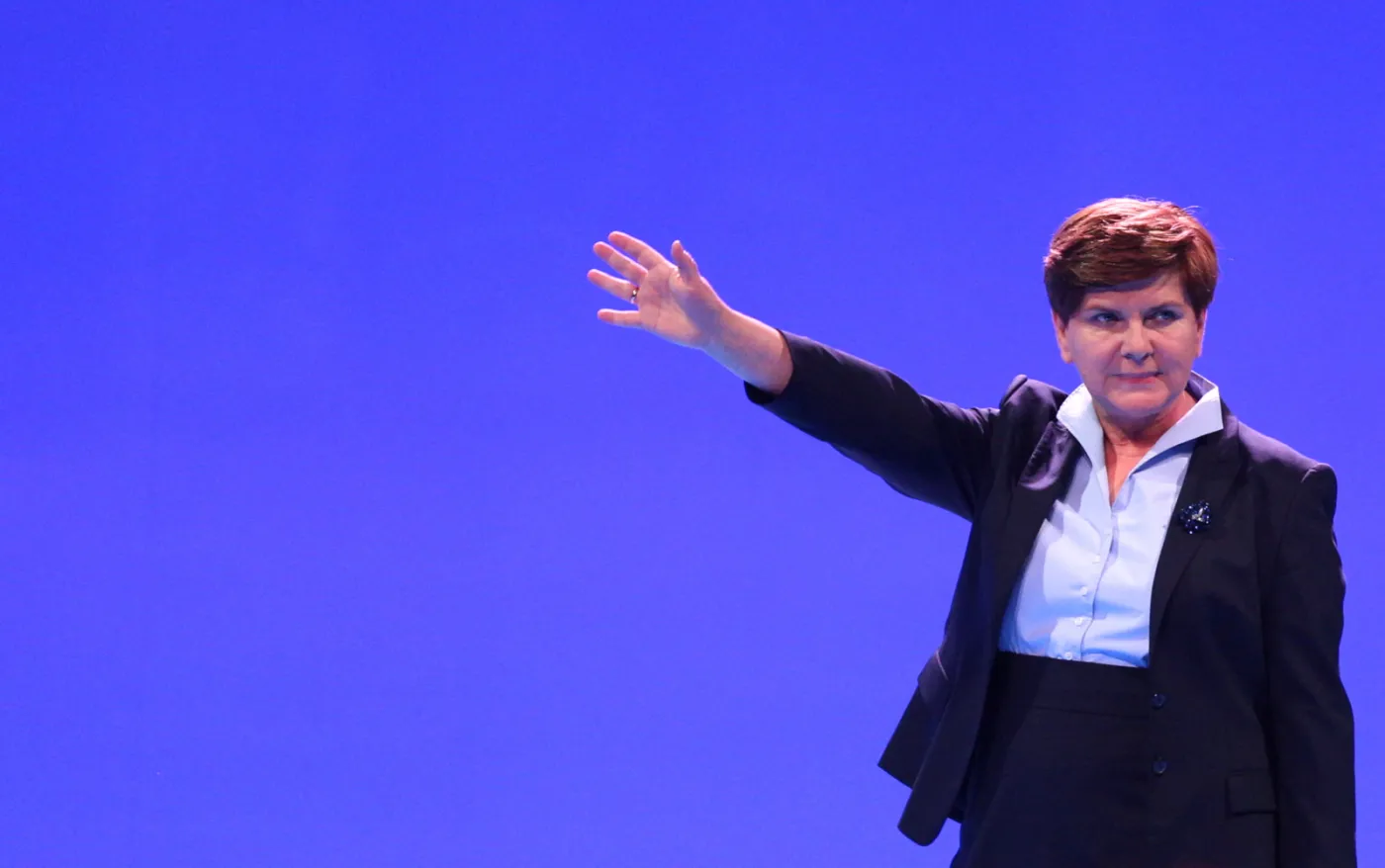 Wiceprezes PiS i kandydatka partii na premiera RP Beata Szydło