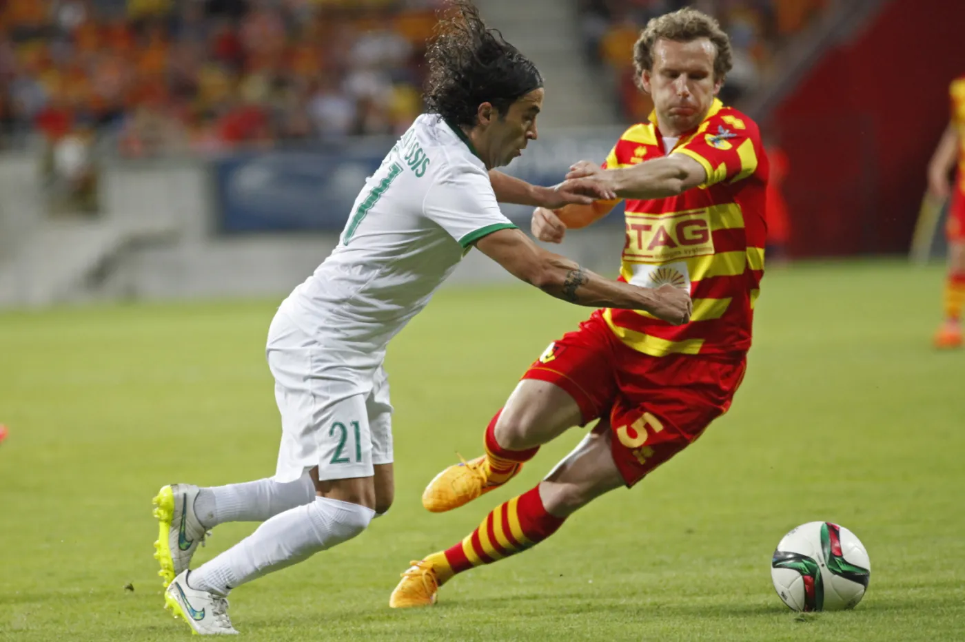 Mecz Jagiellonia Białystok - Omonia Nikozja