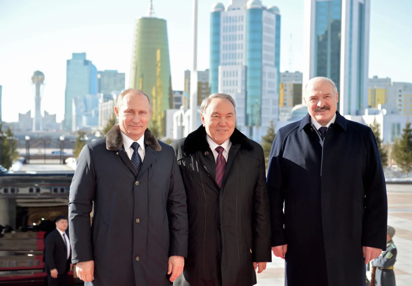 Władimir Putin, Nursułtan Nazarbajew, Aleksandr Łukaszenka