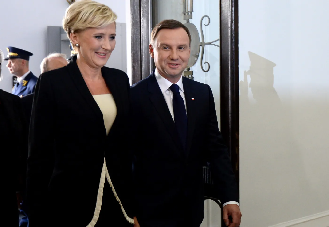 Prezydent Andrzej Duda i Pierwsza Dama Agata Kornhauser-Duda