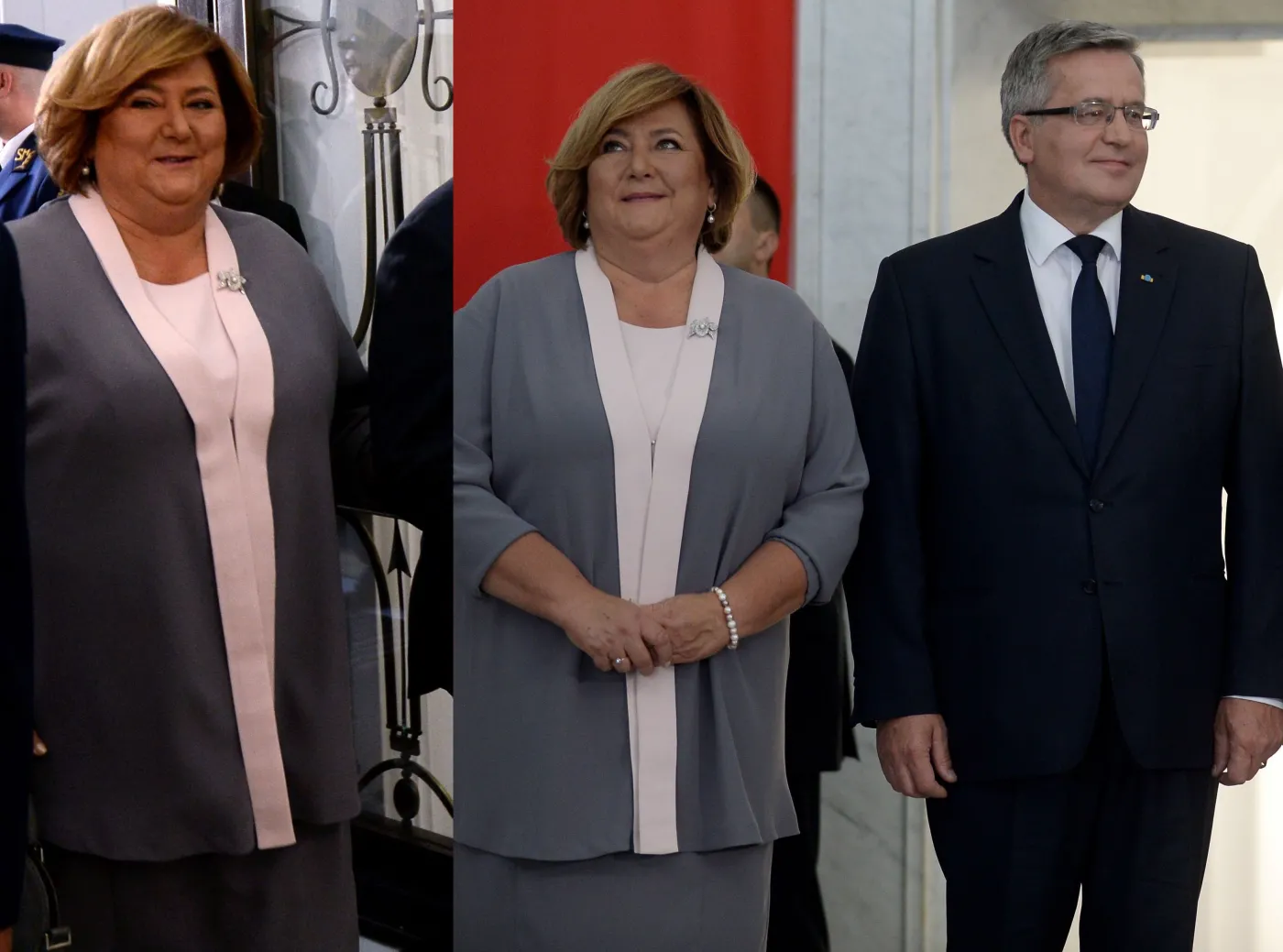 Anna Komorowska na zaprzysiężeniu Andrzeja Dudy na prezydenta 