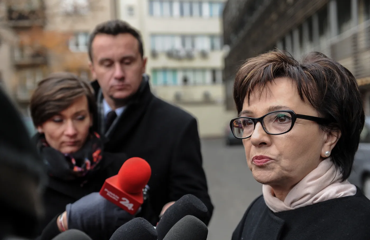 Rzeczniczka Prawa i Sprawiedliwości Elżbieta Witek 