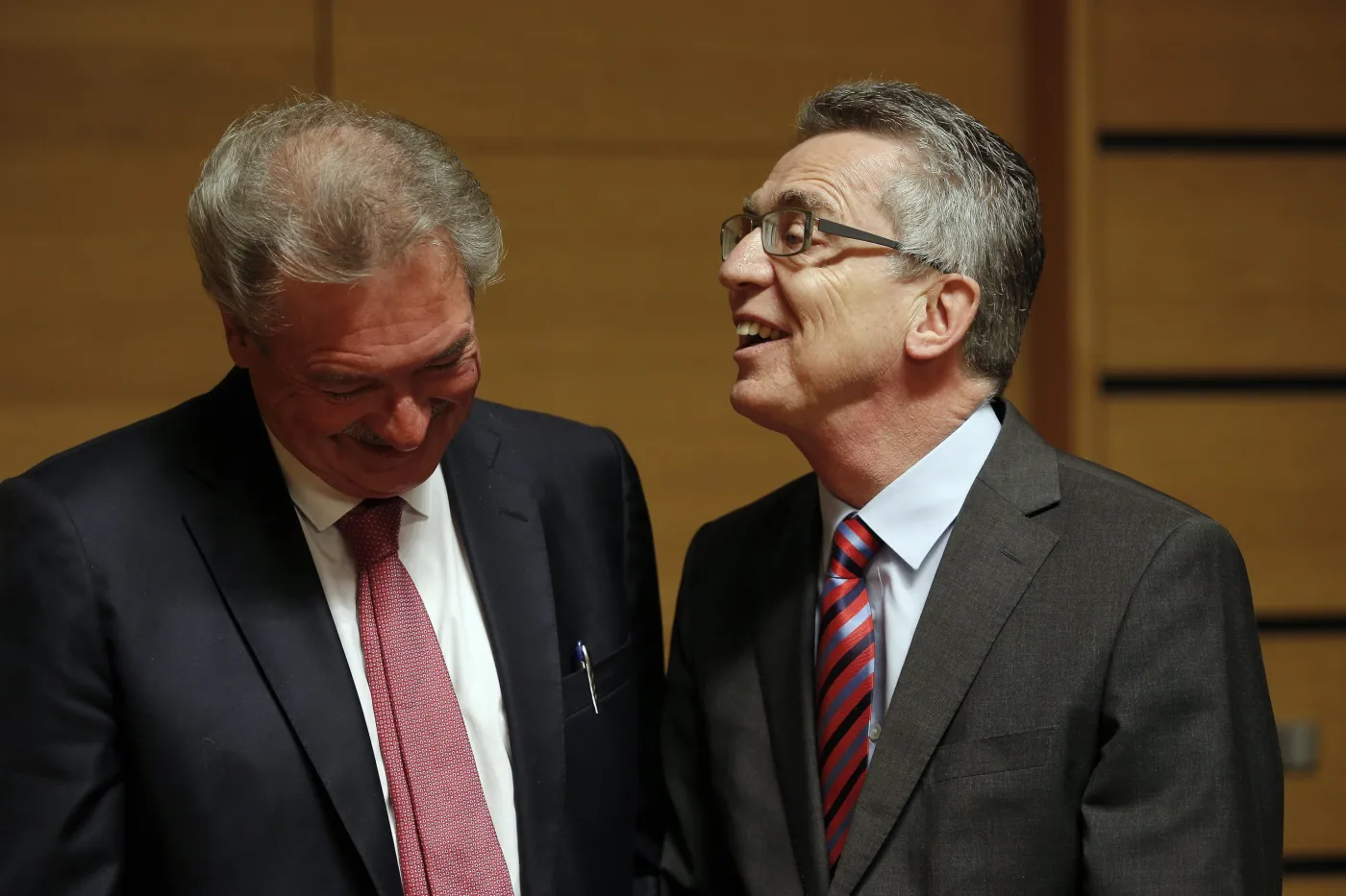 Jean Asselborn i Thomas de Maiziere 