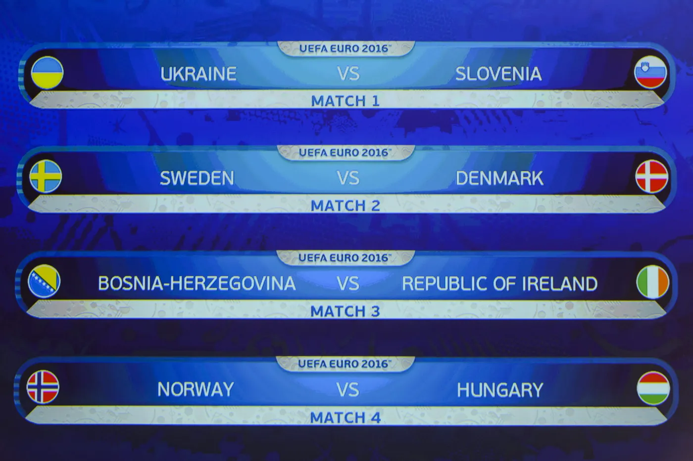 El. ME 2016: Irlandia w barażach trafiła na Bośnię. Szwecja zagra z Danią