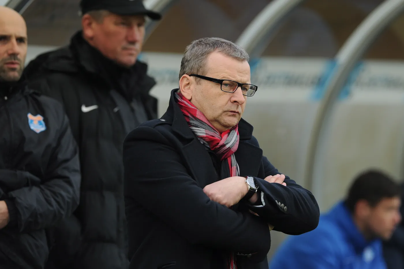 Trener Termaliki Bruk-Bet Nieciecza Piotr Mandrysz