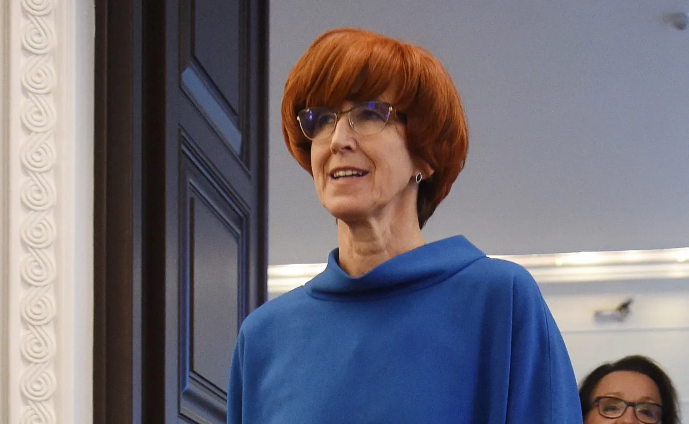 Minister rodziny, pracy i polityki społecznej Elżbieta Rafalska