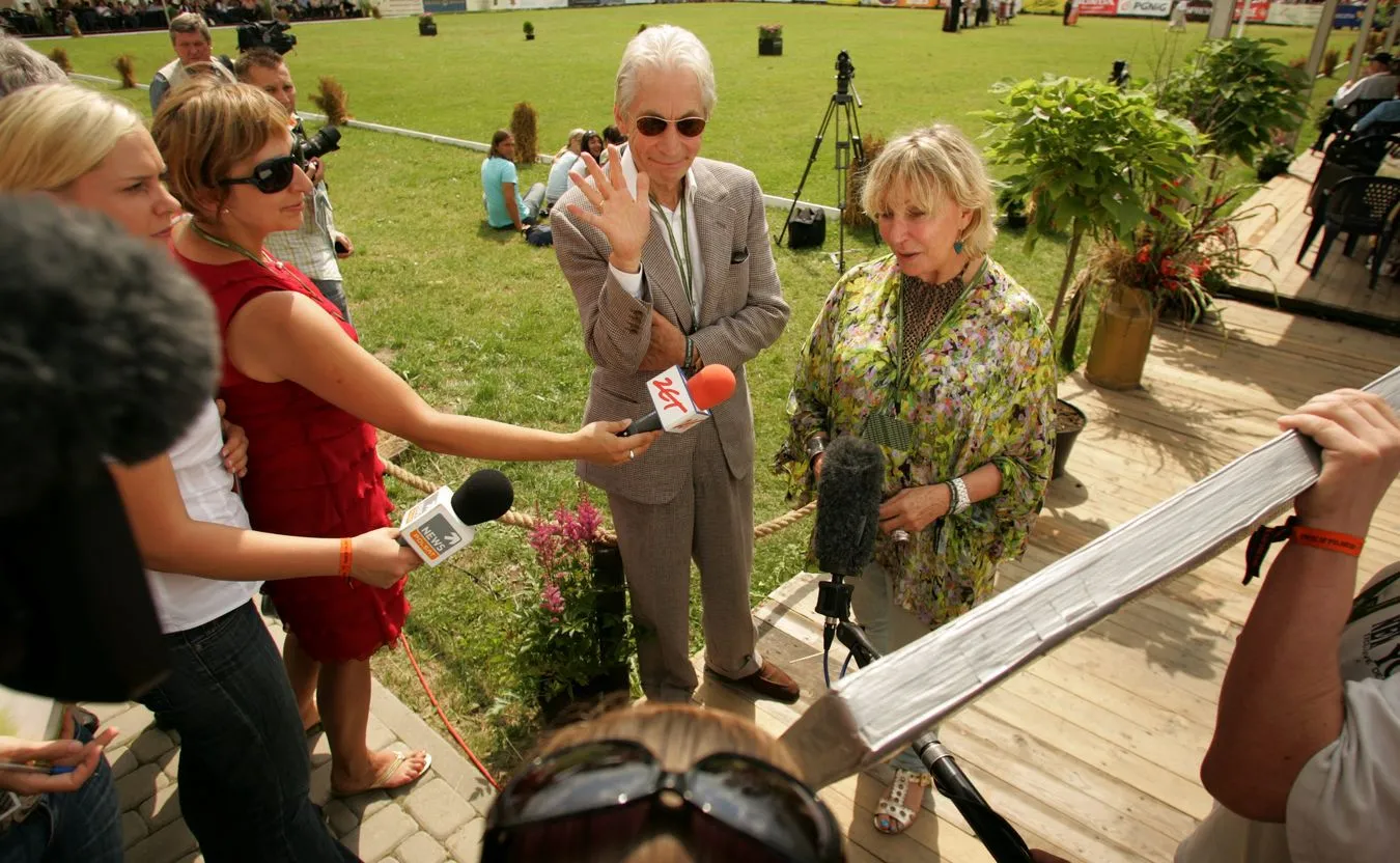 Charlie i Shirley Watts w Janowie Podlaskim