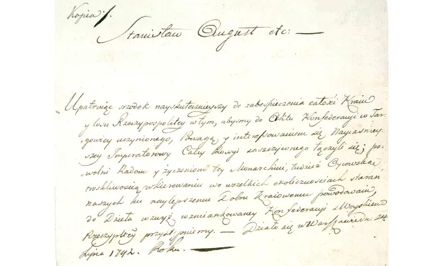 Targowica. Wiecznie żywi "zdrajcy Polski, pachołki Rosji"? [HISTORIA]