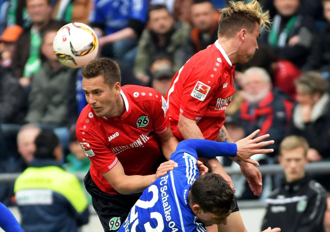 Pierre-Emile Hojbjerg, Artur Sobiech i Felix Klaus