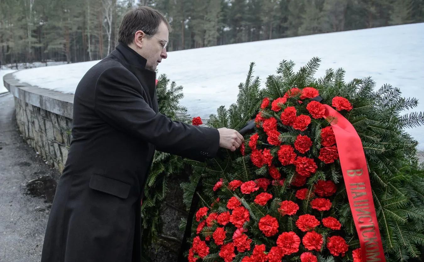 Rosyjski minister kultury Władimir Medinski