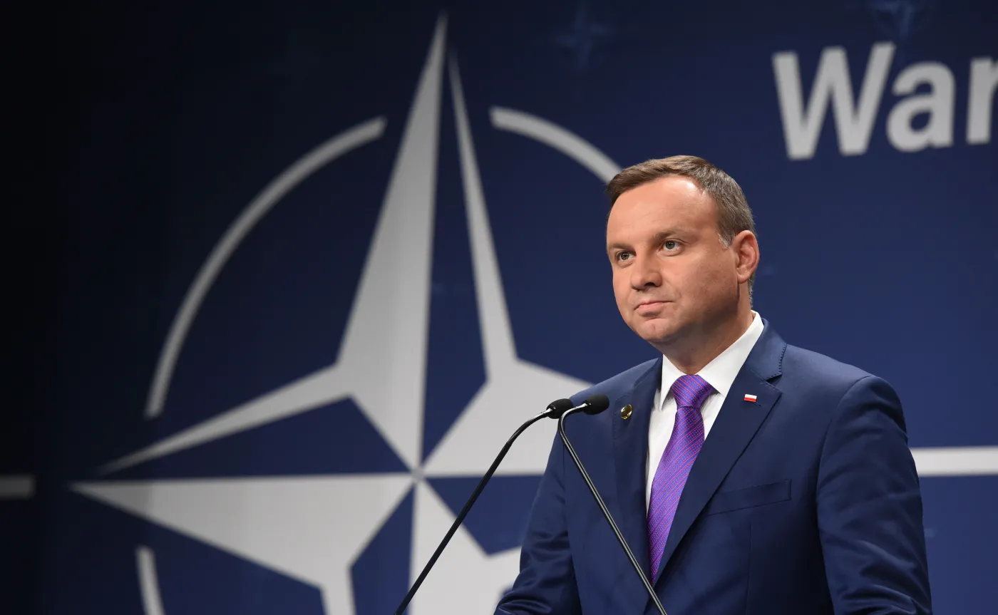 Prezydent Andrzej Duda na szczycie NATO