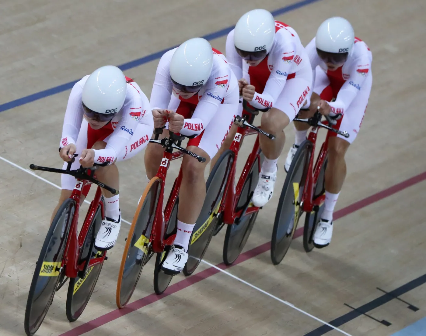 Edyta Jasińska, Justyna Kaczkowska, Daria Pikulik i Natalia Rutkowska