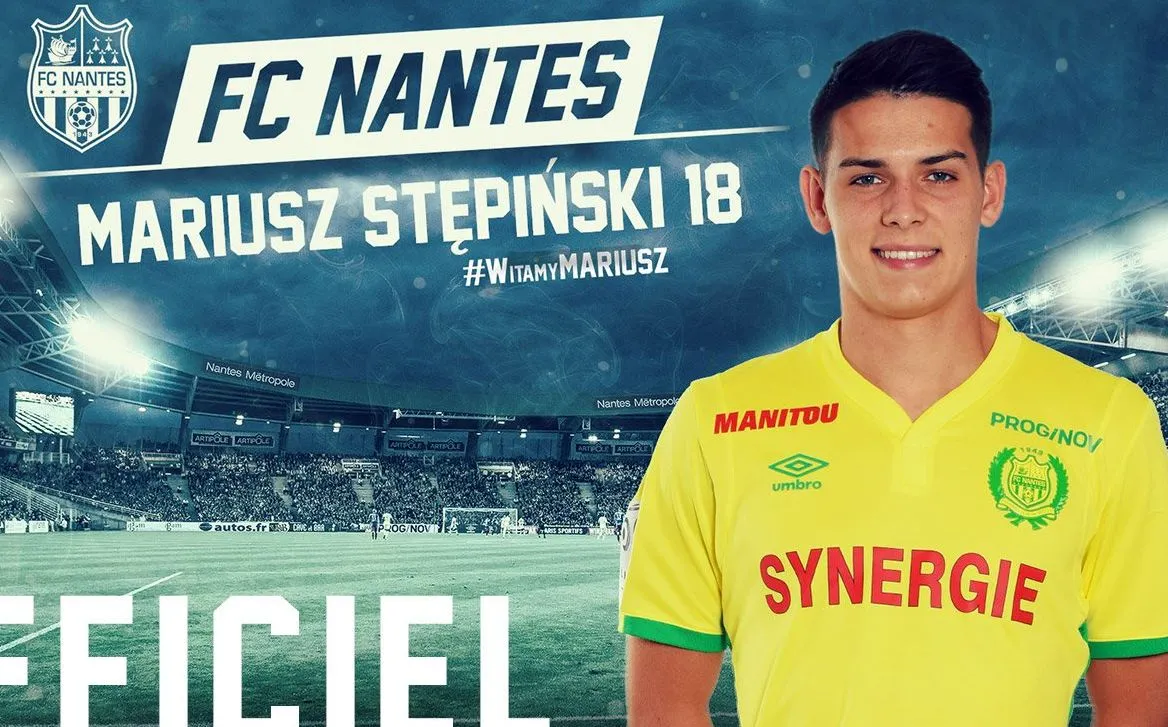 Mariusz Stępiński w barwach nowego klubu