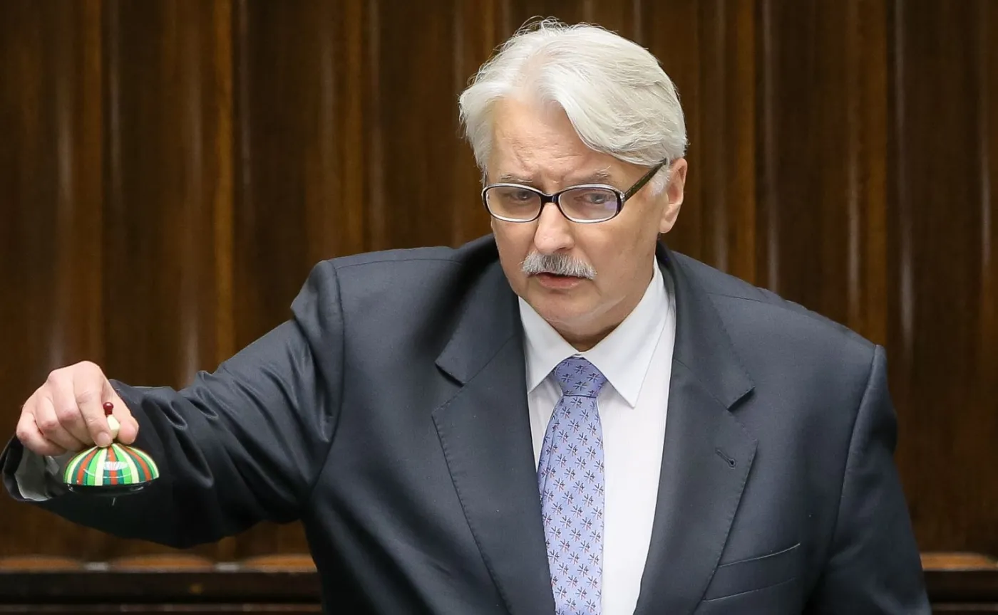 Minister spraw zagranicznych Witold Waszczykowski