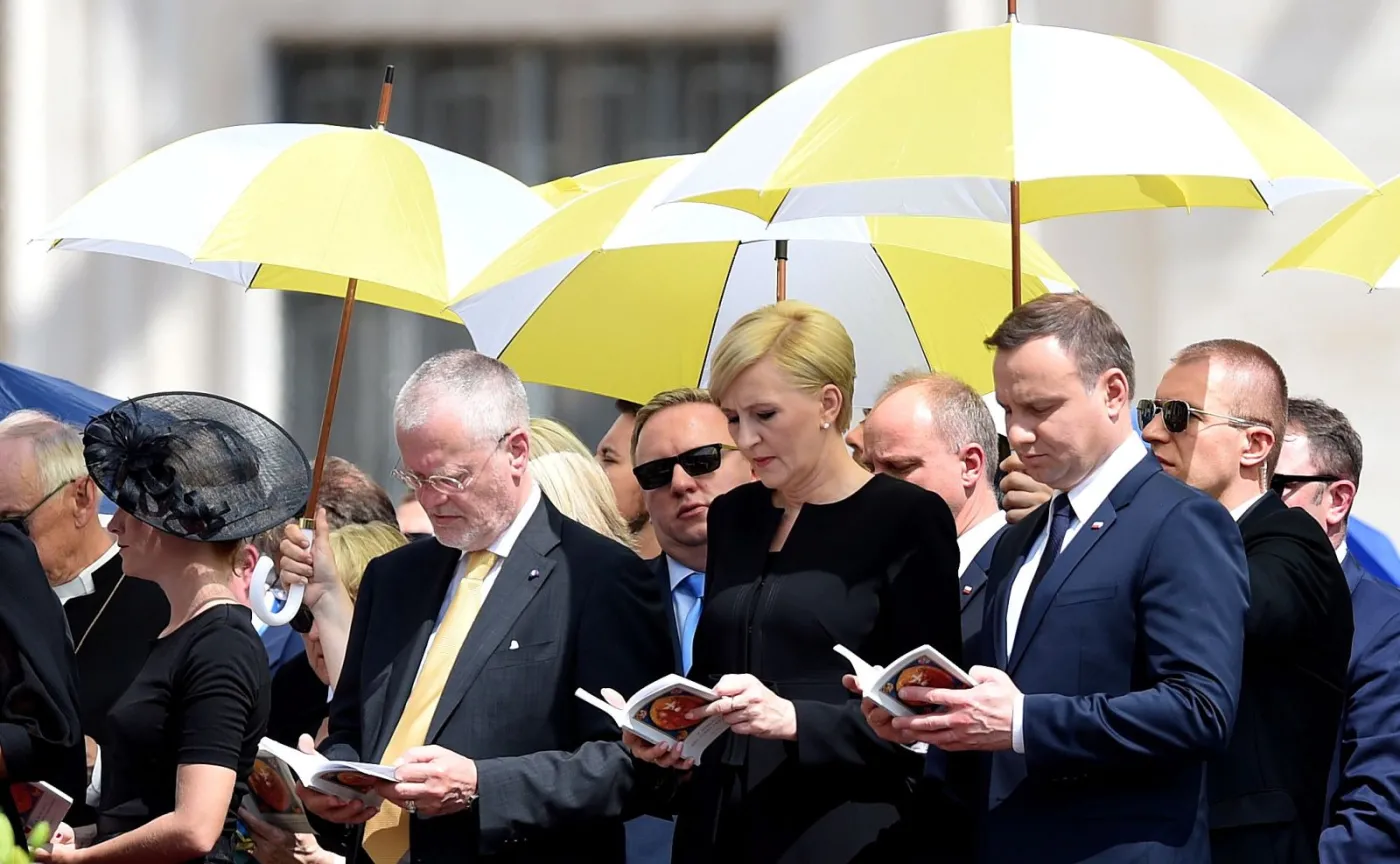 Kanonizacja ojca Papczyńskiego. Prezydent Duda w Watykanie [ZDJĘCIA]