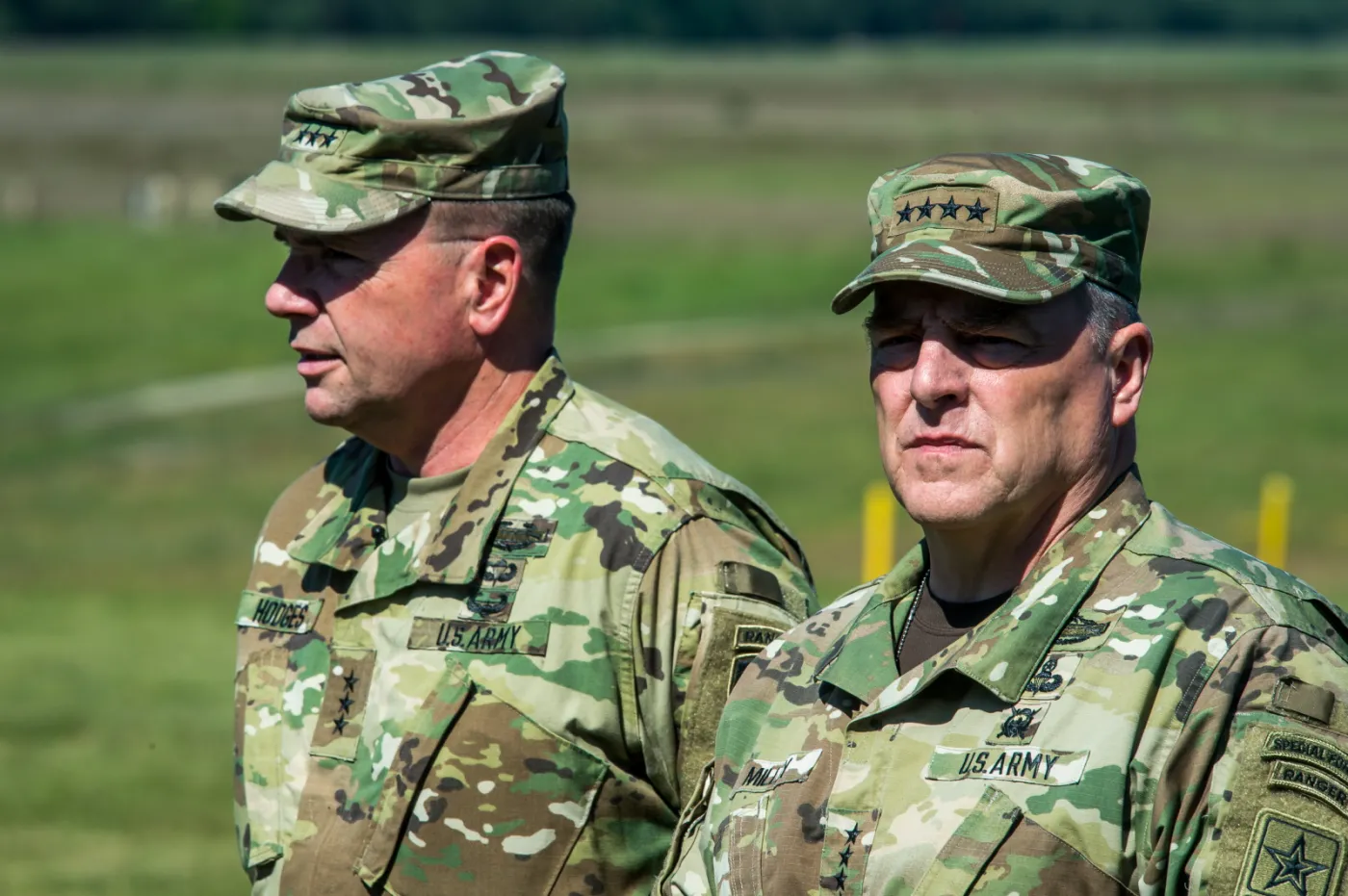 Dowódca sił USA w Europie generał Ben Hodges