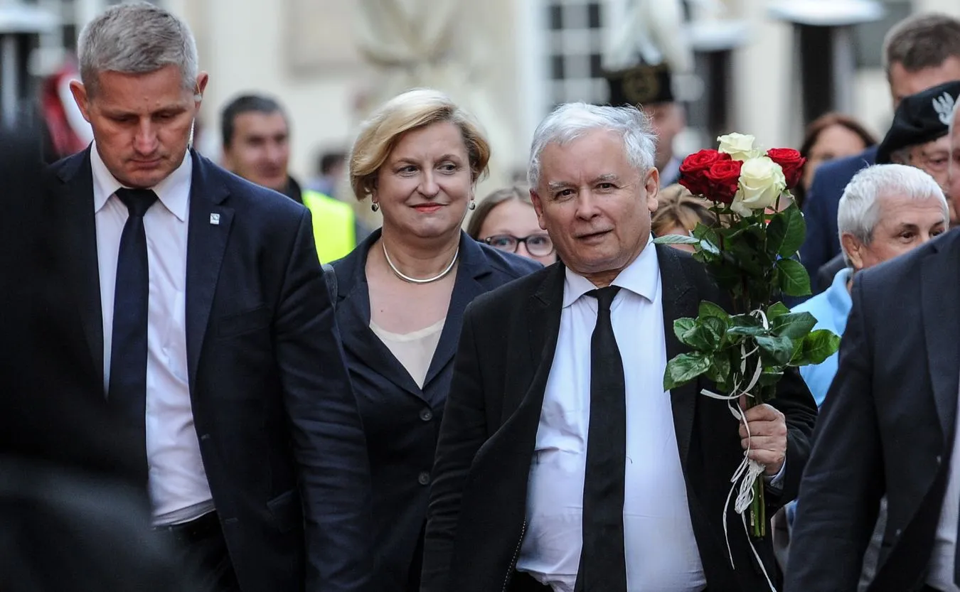 Jarosław Kaczyński na miesięcznicy smoleńskiej