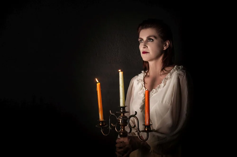 Agnieszka Makówka podczas wykonania "Metropolis"