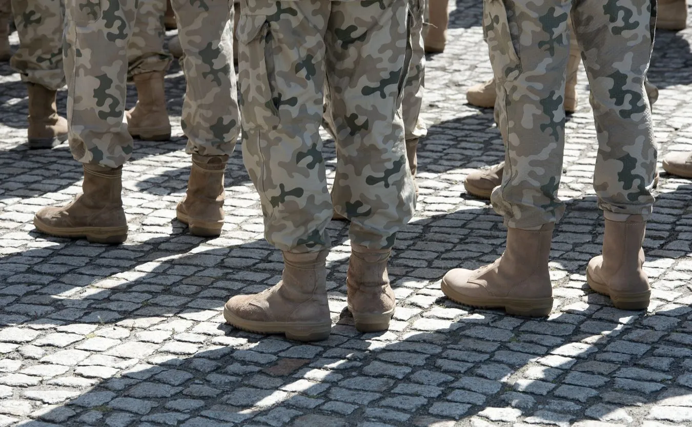 Uroczystości powitania XIV zmiany PKW Afganistan 