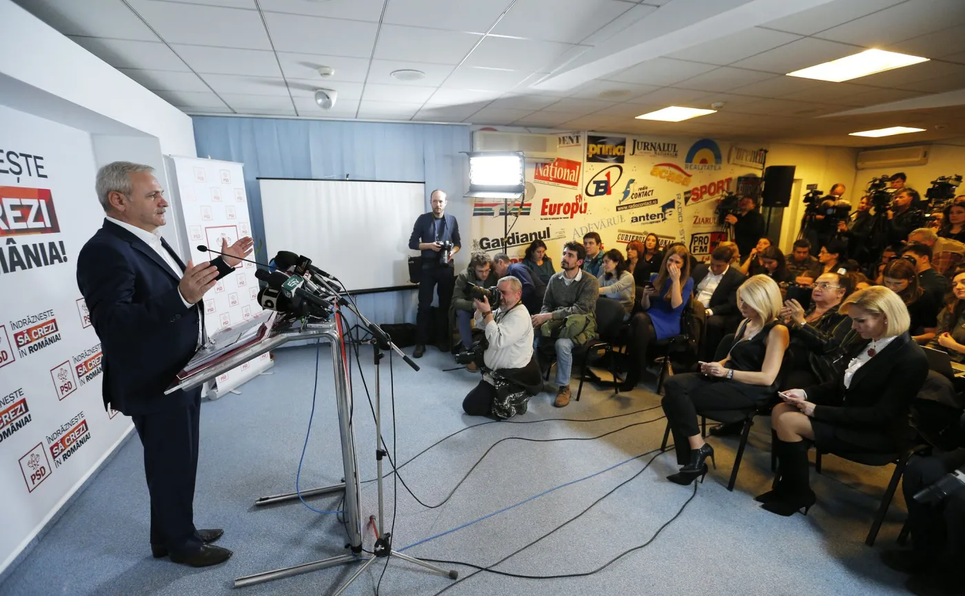 Lider rumuńskich socjaldemokratów, Liviu Dragnea