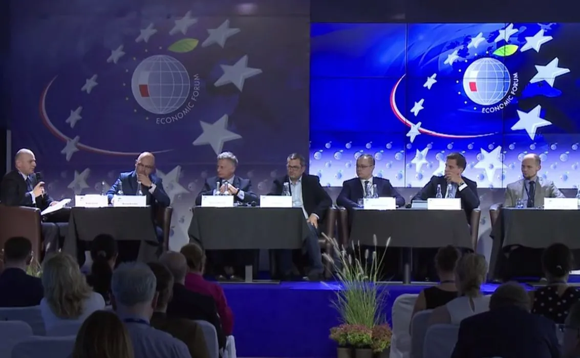 Panel energetyczny w czasie Forum Ekonomicznego w Krynicy
