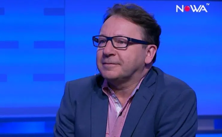 Zbigniew Zamachowski w programie "Tu i teraz" Nova TV