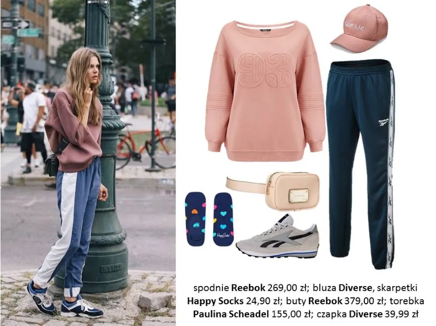 To się nosi tej wiosny: STYLIZACJE na co dzień z ubraniami sportowymi