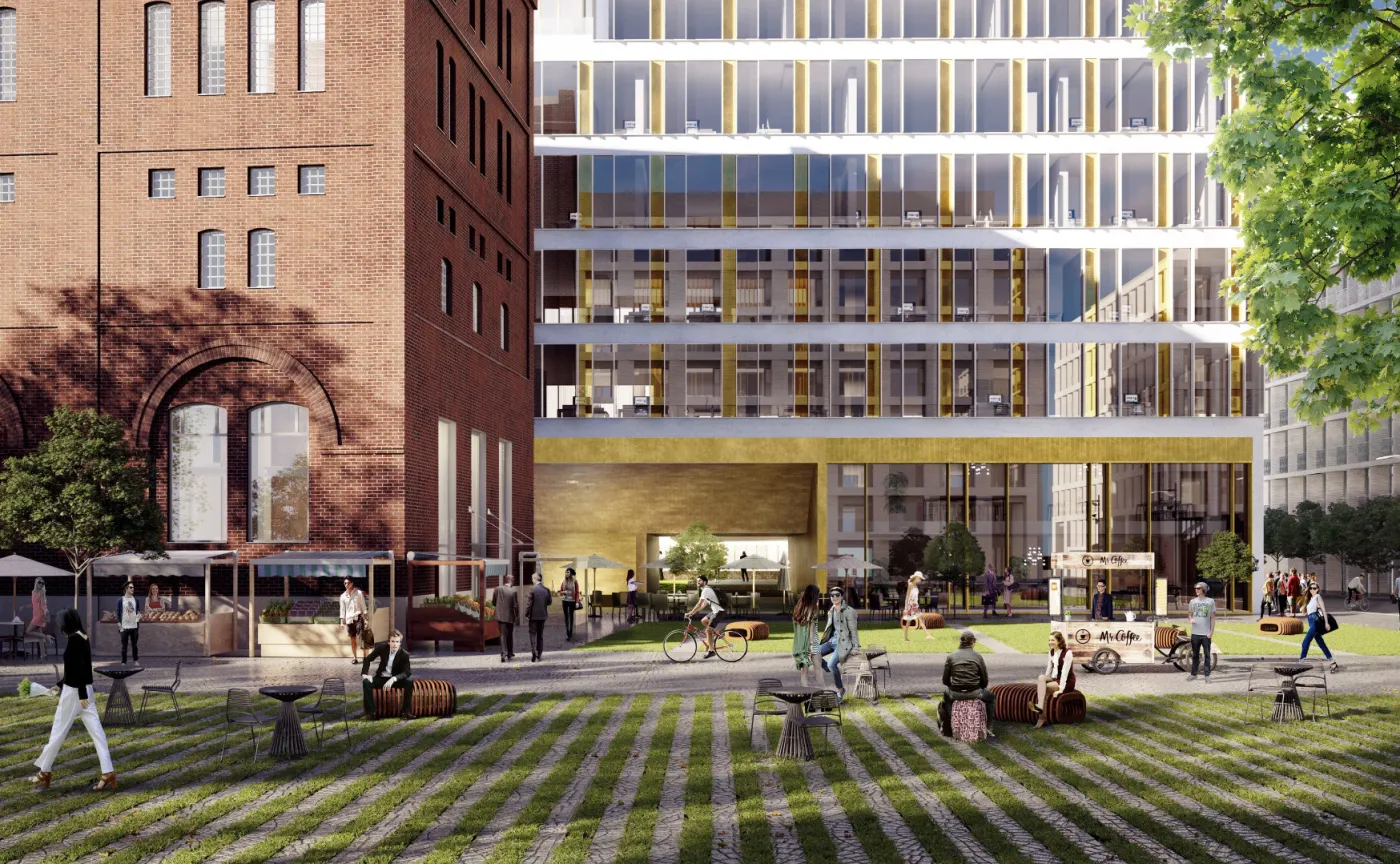 Historyczny fragment Woli otworzy się na miasto. Browary Warszawskie po nowemu