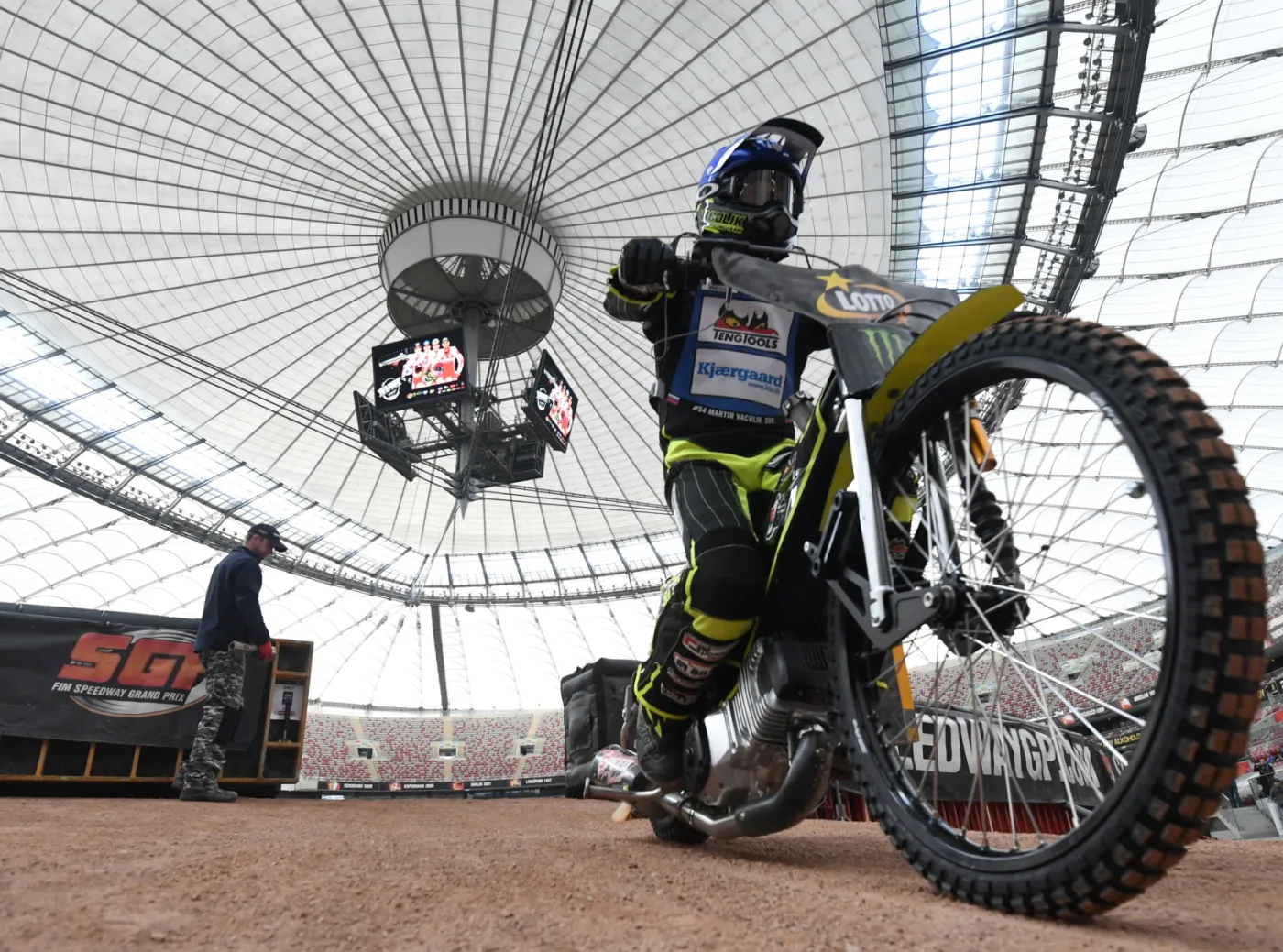 Ryk silników na Stadionie Narodowym. Żużlowa Grand Prix po raz trzeci w Warszawie [Foto]