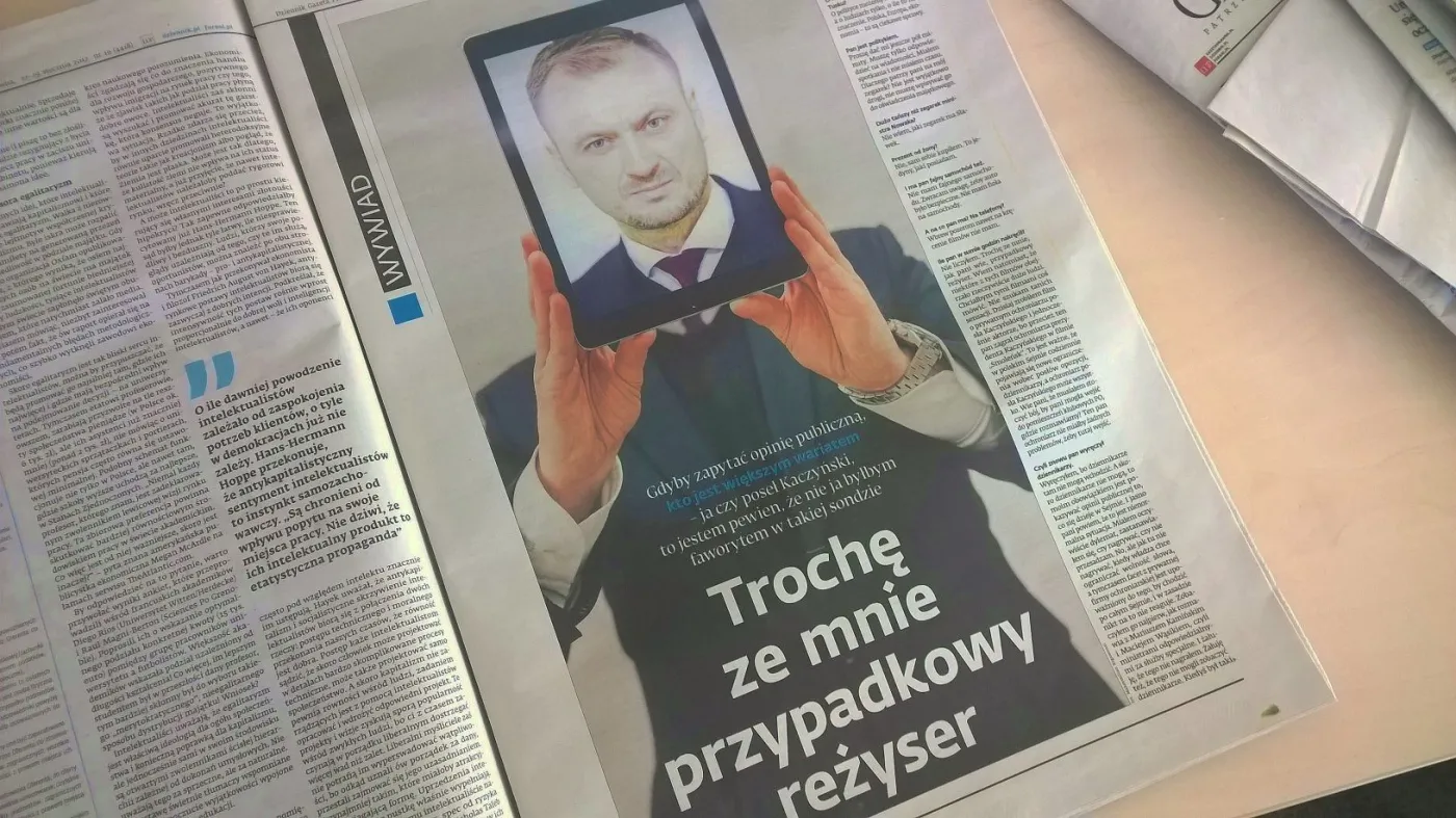 Magazyn DGP, rozmowa ze Sławomirem Nitrasem