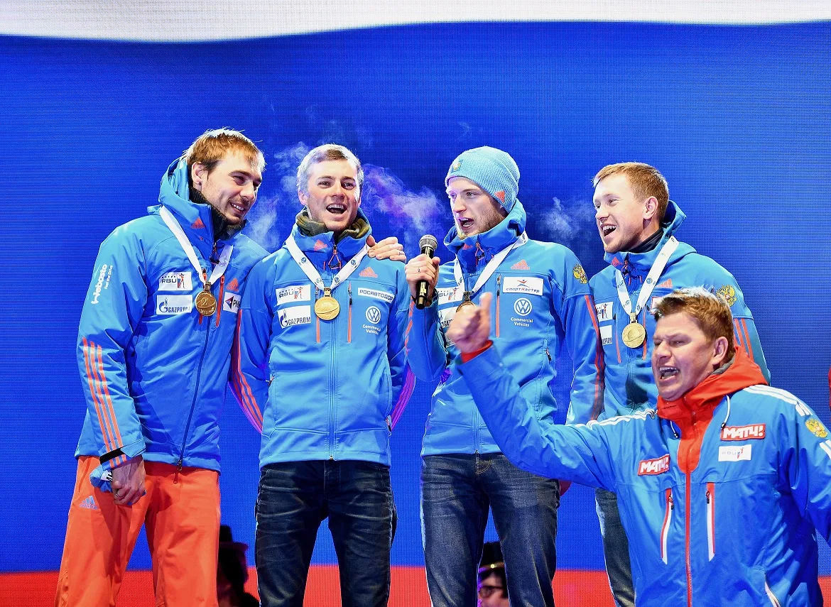 Dmitrij Gubierniew, Aleksiej Wołkow, Maksym Cwietkow, Anton Babikow i Anton Szypulin