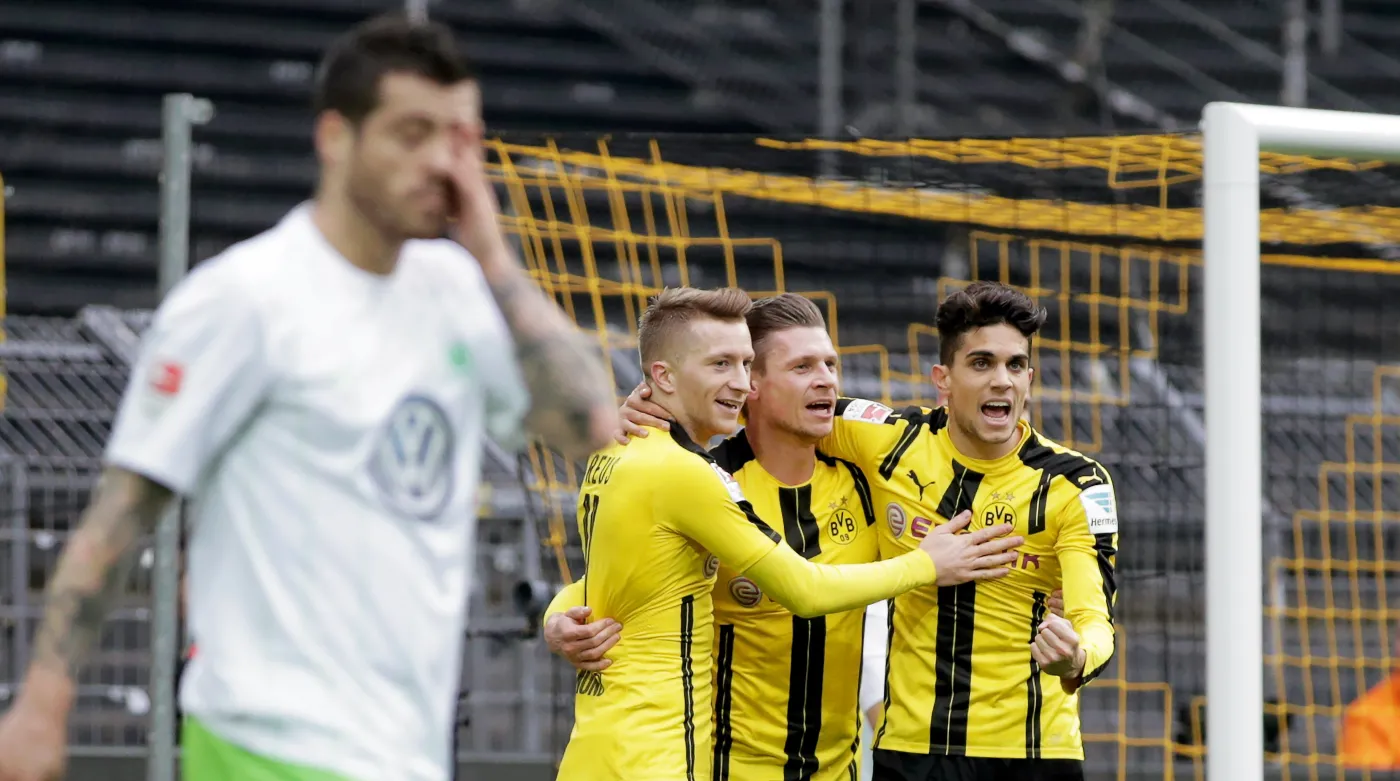 Marco Reus, Lukasz Piszczek i Marc Bartra