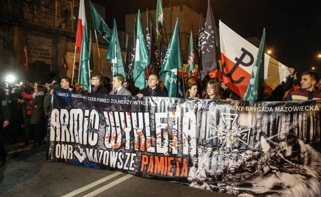 Ulicami Warszawy przeszedł Marsz Żołnierzy Wyklętych