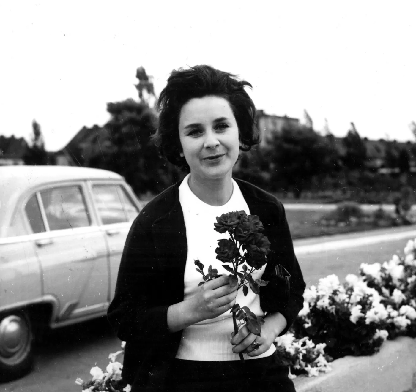 Tamara Miansarowa w Sopocie w 1963 roku. 