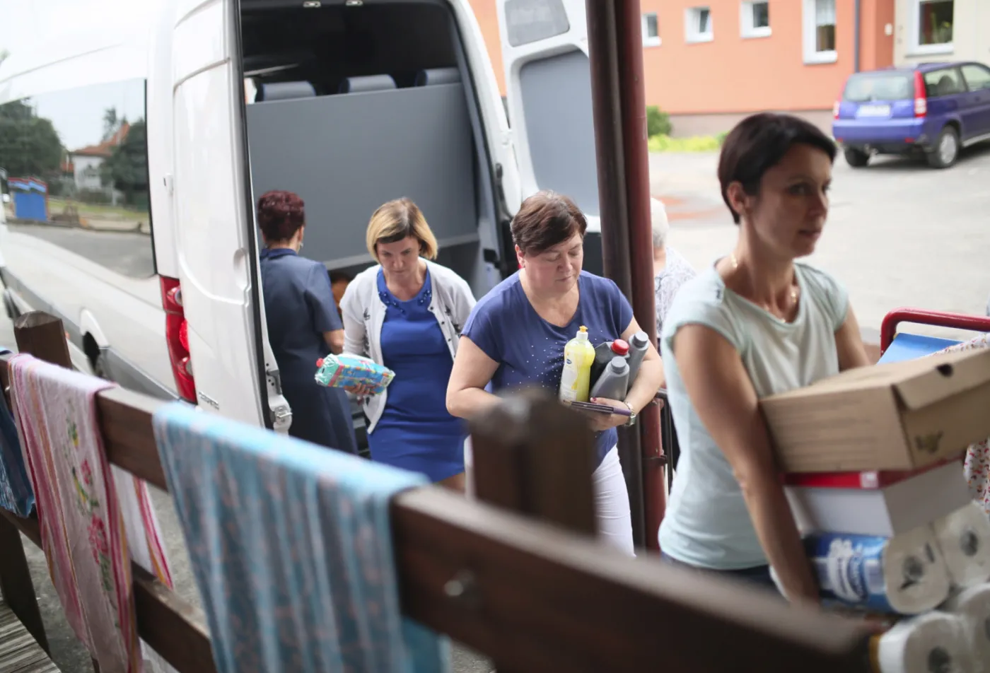 Pomoc przeznaczona dla mieszkańców w okolicy miejscowości Rytel