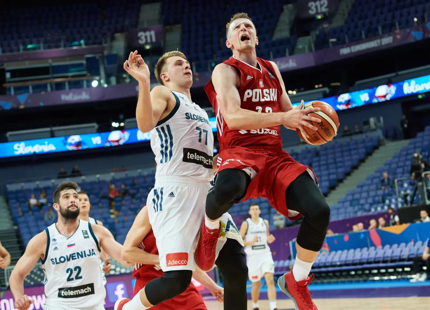 ME koszykarzy: Wczoraj Słoweńcy udzielili nam lekcji siatkówki, a dziś koszykówki