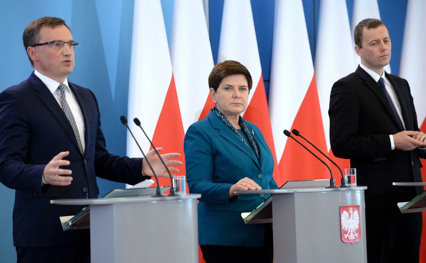 Beata Szydło, Mikołaj Wild, Zbigniew Ziobro