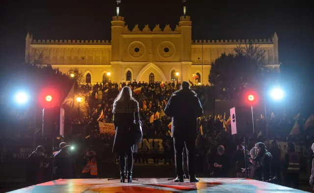 KOD i opozycja chcą dymisji wojewody lubelskiego. Zarzucają mu wspieranie ONR