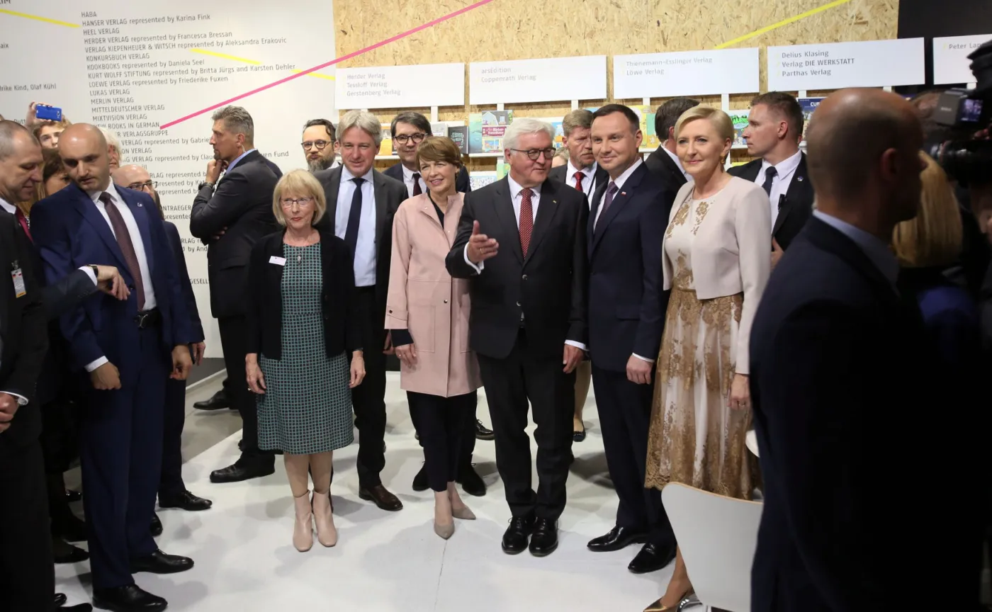 Andrzej Duda, Agata Kornhauser-Duda, Frank-Walter Steinmeier, Elke Buedenbender