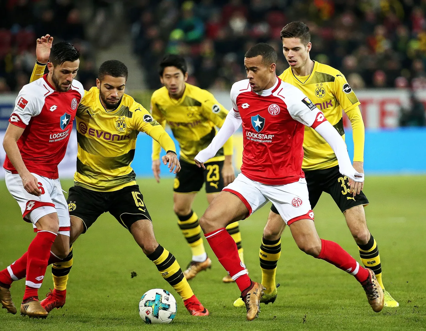 Danny Latza, Jeremy Toljan i Julian Weigl