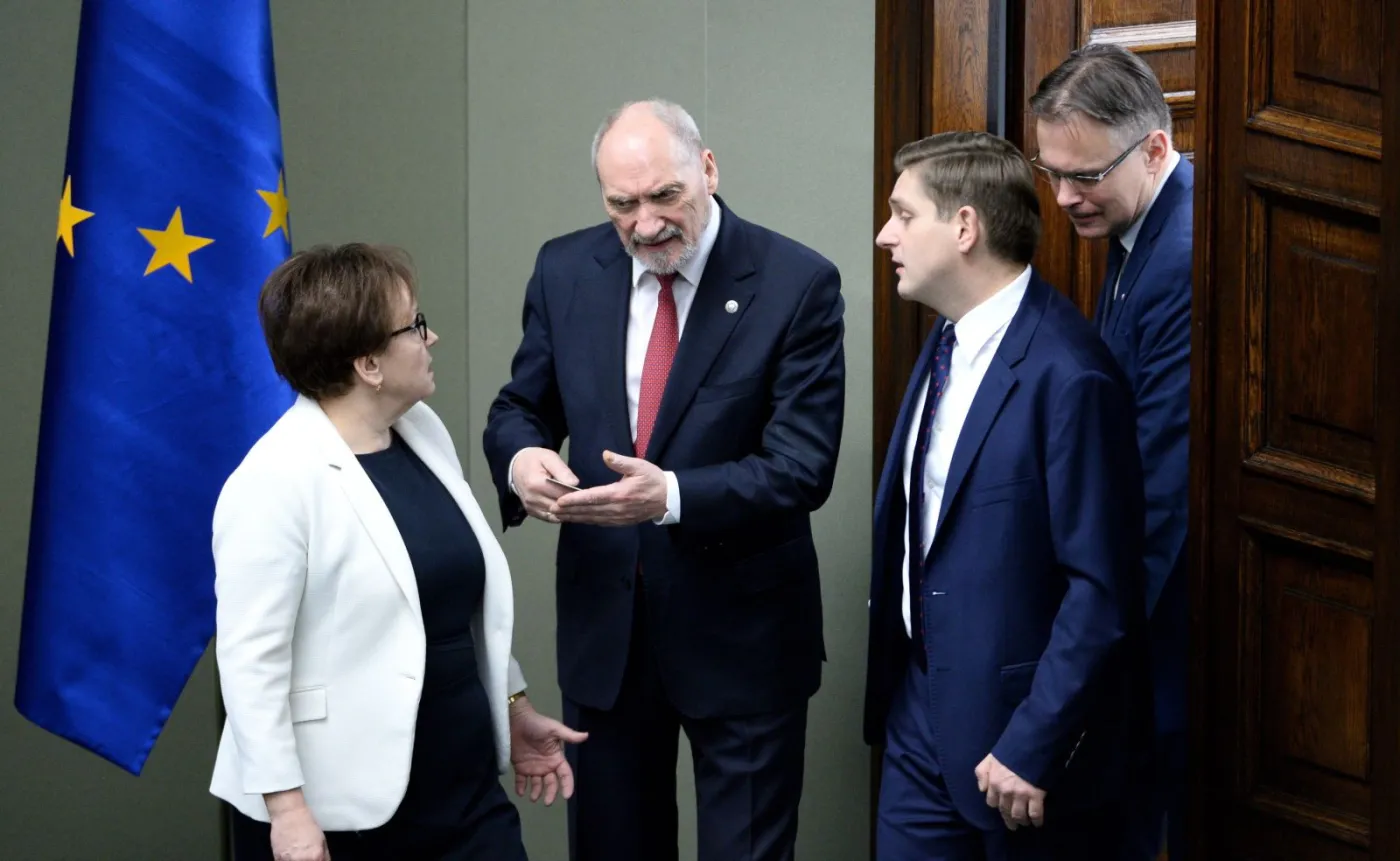 Anna Zalewska, Antoni Macierewicz, Arkadiusz Mularczyk, Bartosz Kownacki 