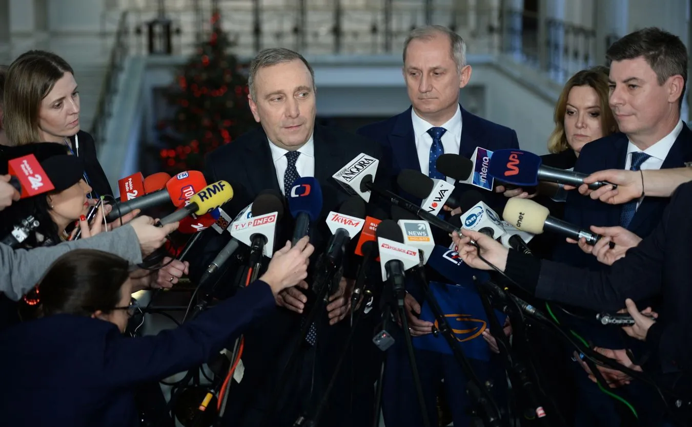 Grzegorz Schetyna, Sławomir Neumann i Jan Grabiec