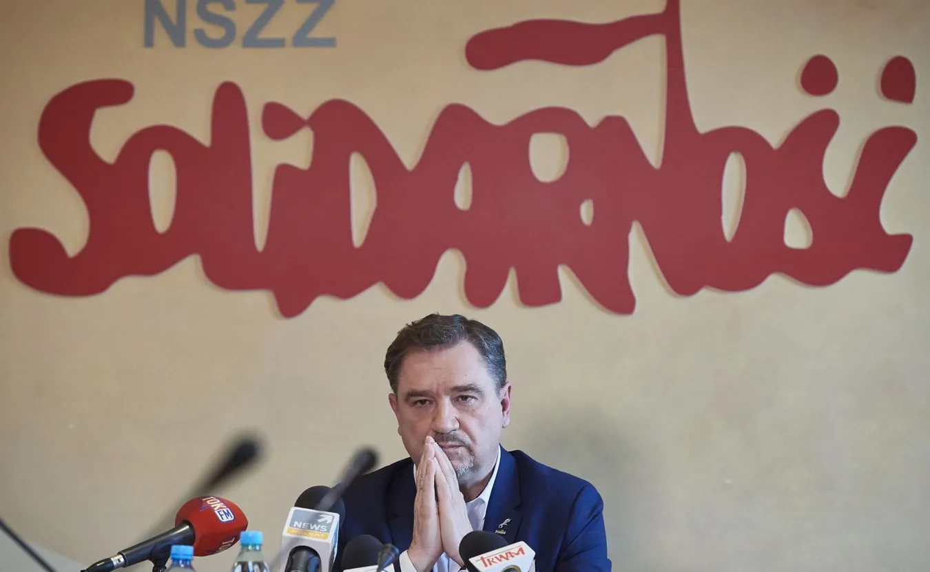 Przewodniczący Solidarności Piotr Duda