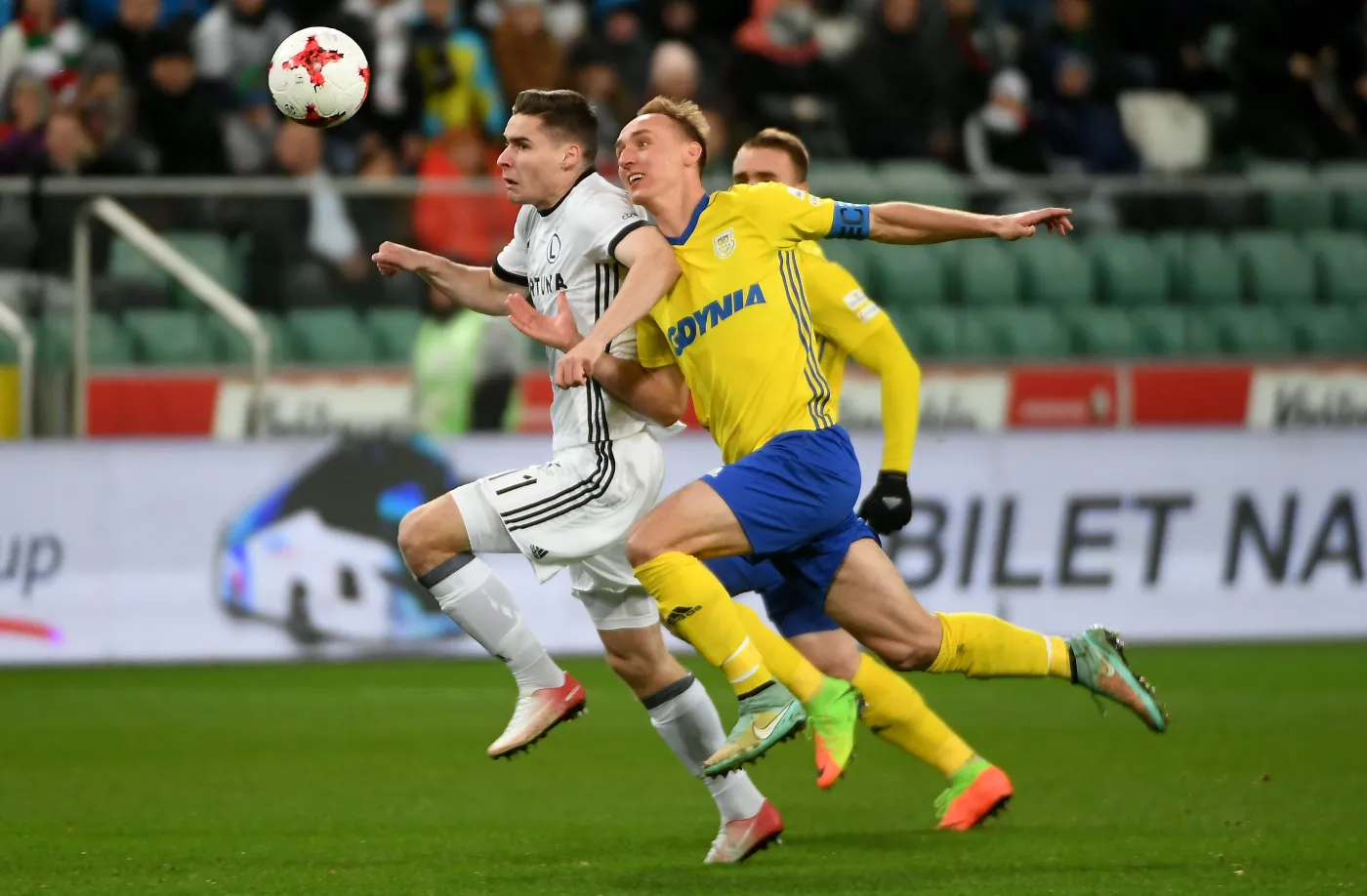 Ekstraklasa: Piąty gol Niezgody. Legia zatopiła Arkę