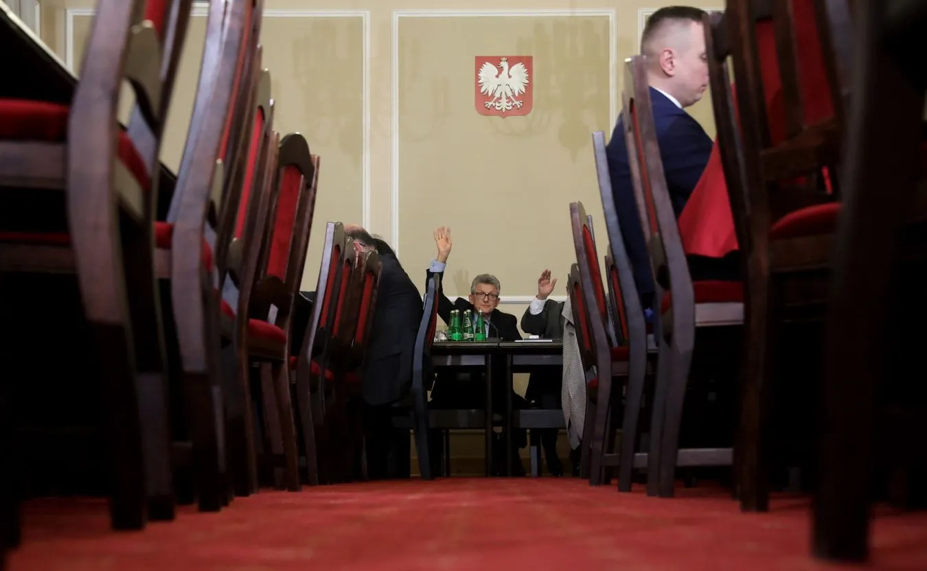 Przewodniczący komisji Stanisław Piotrowicz