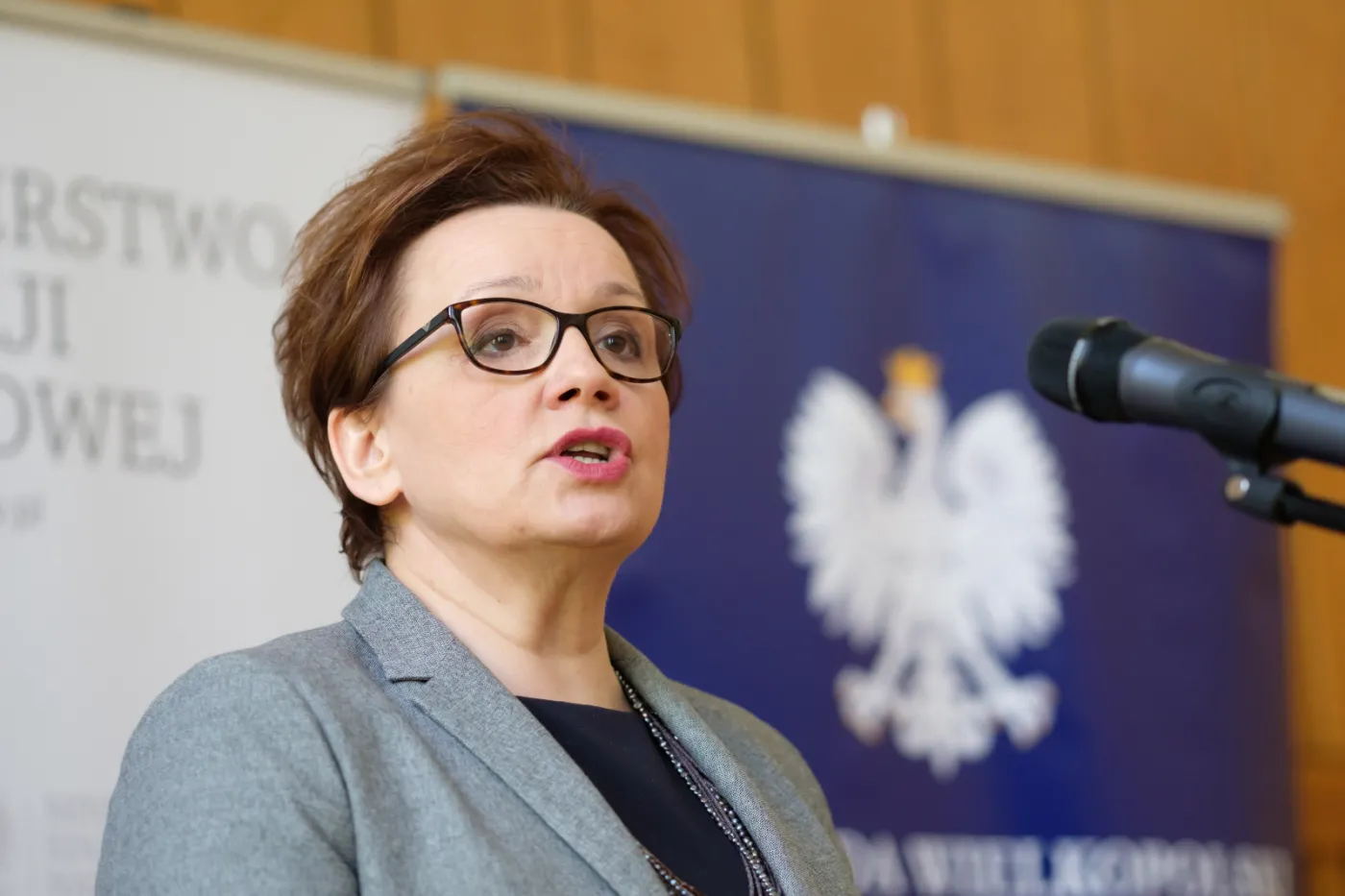 Minister edukacji narodowej Anna Zalewska